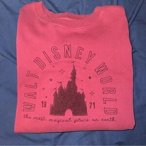 Maroon Walt Disney World Crewneck